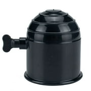 50mm Auto Tow Bar Ball Cover Hitch Caravan Trailer for Truck Semi-trailer Car Ship (Black)
